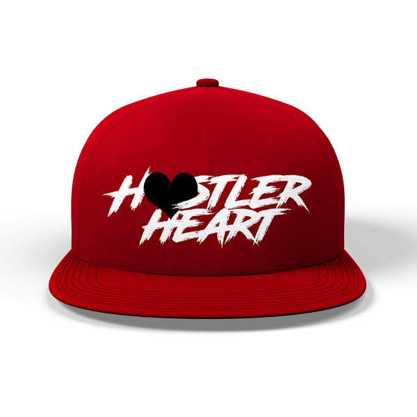 Red Cap / White Writing / Black Heart